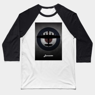 Avro Lancaster Bomber RAF Baseball T-Shirt